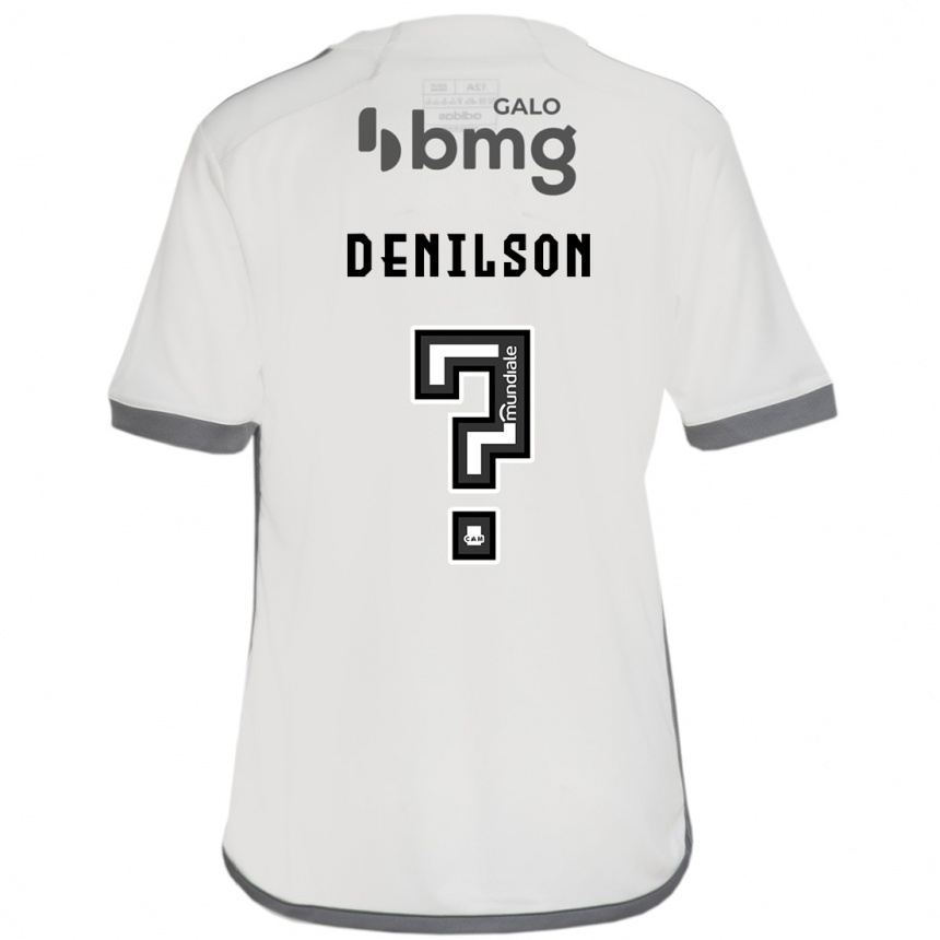 Vaikiškas Denilson #0 Nespalvotas Išvykos Marškinėliai 2024/25 T-Shirt