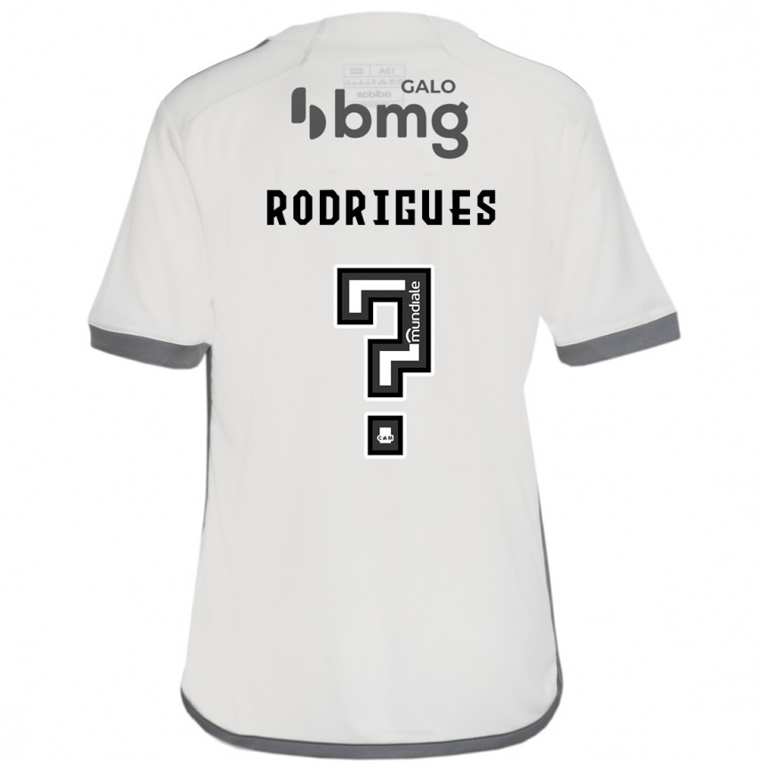 Vaikiškas Vinicius Rodrigues #0 Nespalvotas Išvykos Marškinėliai 2024/25 T-Shirt