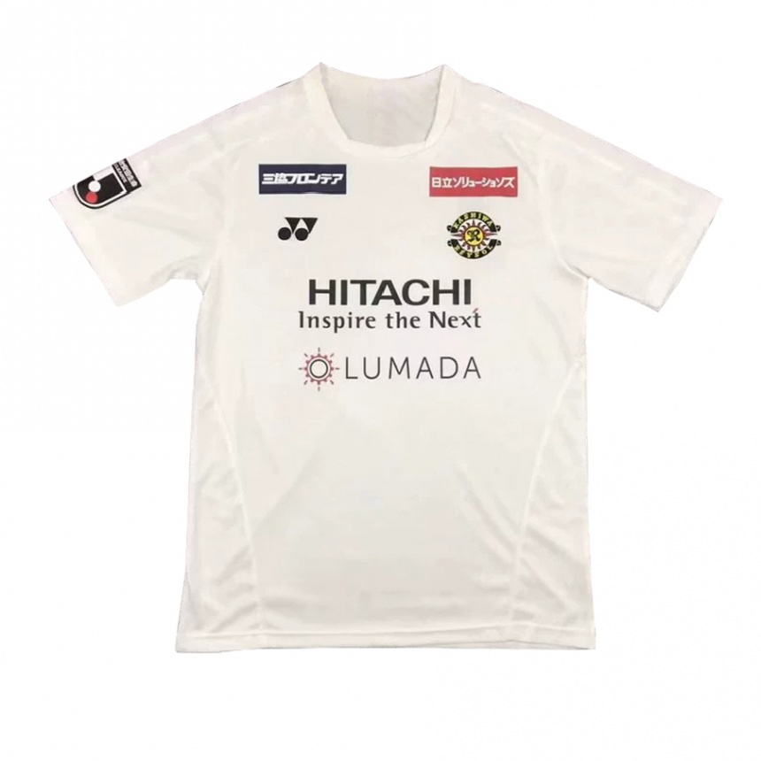 Vaikiškas Fumiya Unoki #25 Balta Juoda Išvykos Marškinėliai 2024/25 T-Shirt