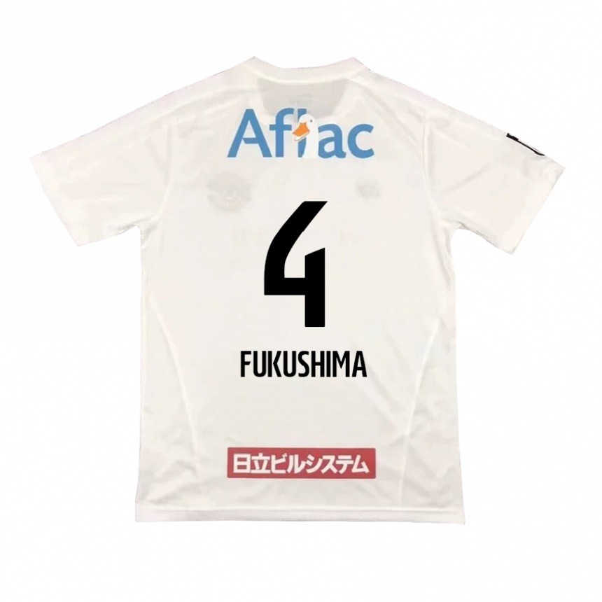 Vaikiškas Taiga Fukushima #4 Balta Juoda Išvykos Marškinėliai 2024/25 T-Shirt