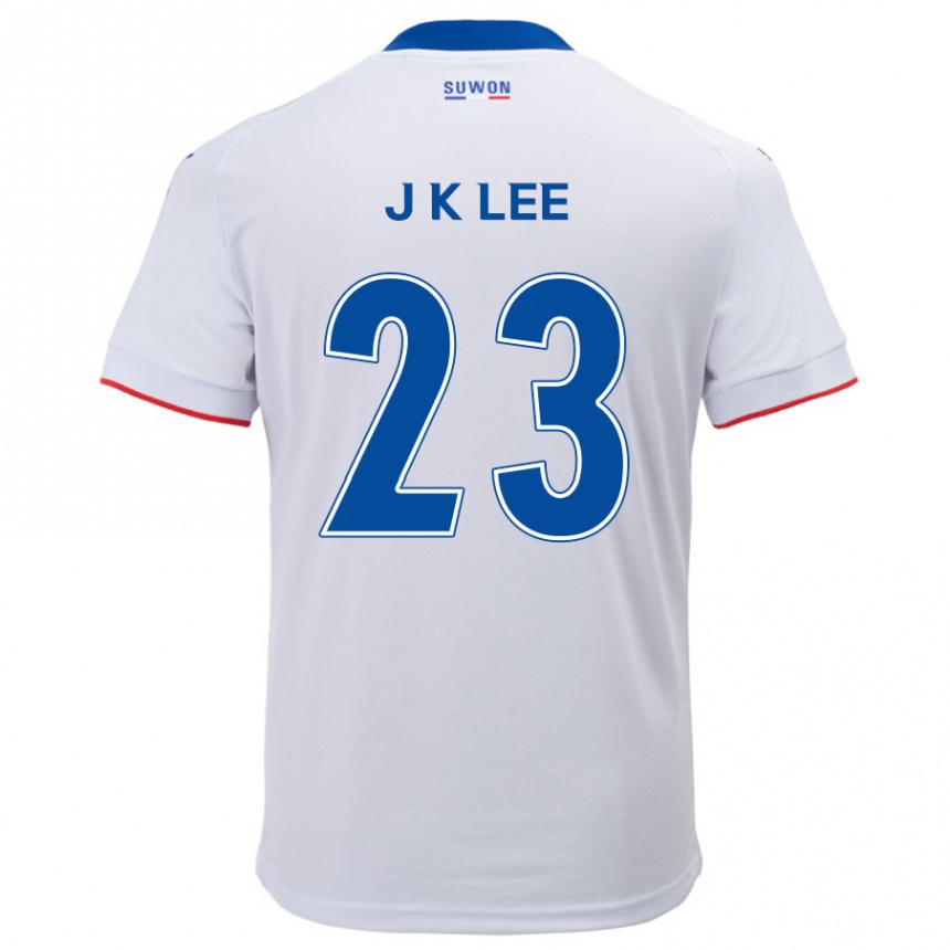 Vaikiškas Ki-Je Lee #23 Balta Mėlyna Išvykos Marškinėliai 2024/25 T-Shirt