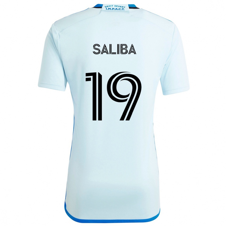 Vaikiškas Nathan-Dylan Saliba #19 Ledo Mėlyna Išvykos Marškinėliai 2024/25 T-Shirt