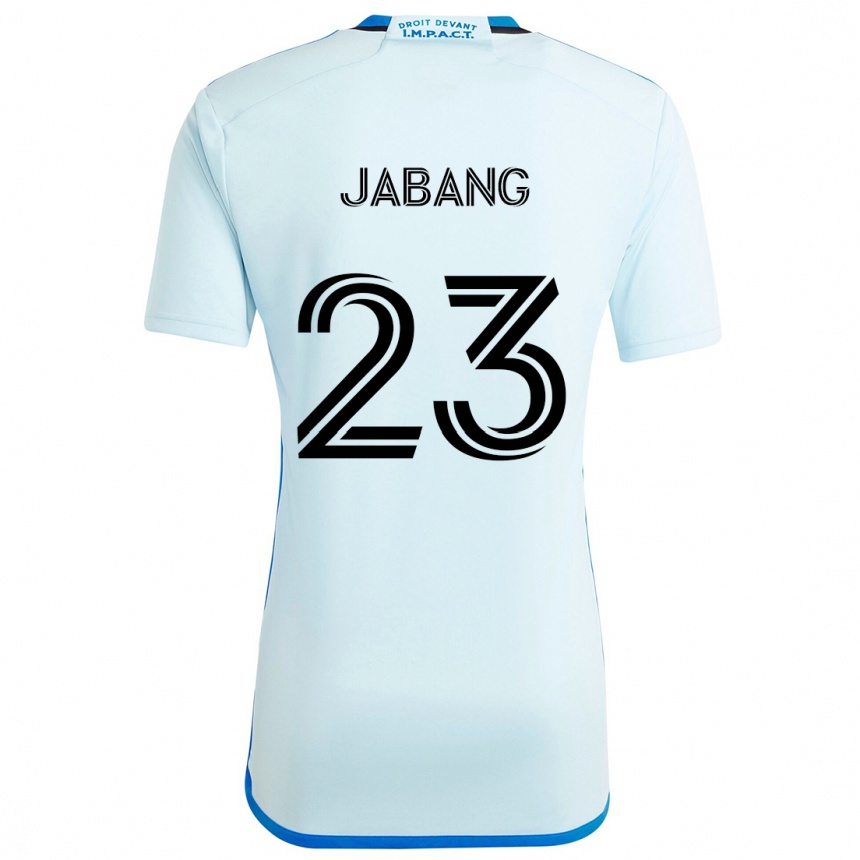 Vaikiškas Ousman Jabang #23 Ledo Mėlyna Išvykos Marškinėliai 2024/25 T-Shirt