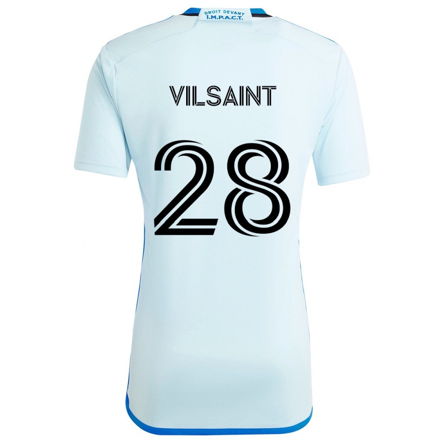 Vaikiškas Jules-Anthony Vilsaint #28 Ledo Mėlyna Išvykos Marškinėliai 2024/25 T-Shirt