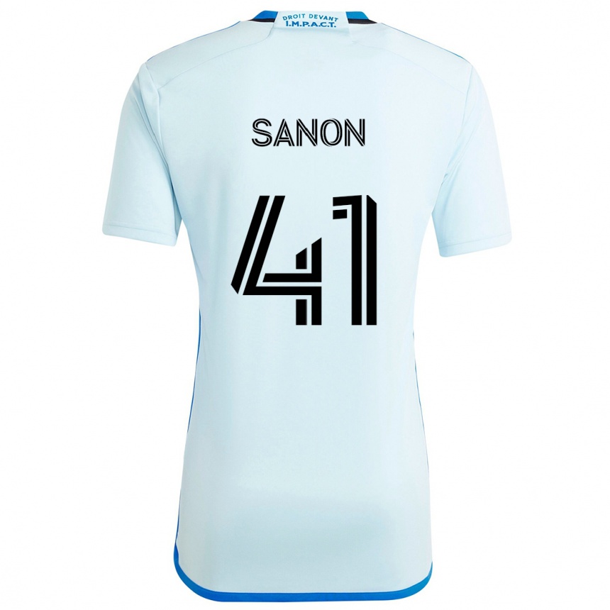 Vaikiškas Jérémy Sanon #41 Ledo Mėlyna Išvykos Marškinėliai 2024/25 T-Shirt