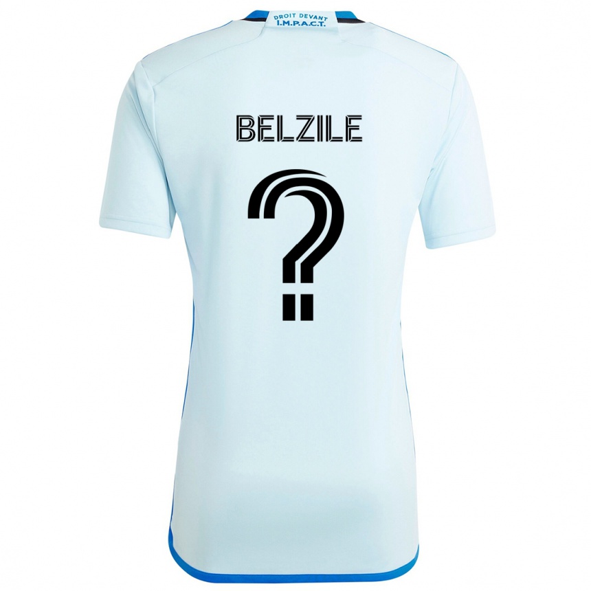 Vaikiškas Jean-Christophe Belzile #0 Ledo Mėlyna Išvykos Marškinėliai 2024/25 T-Shirt