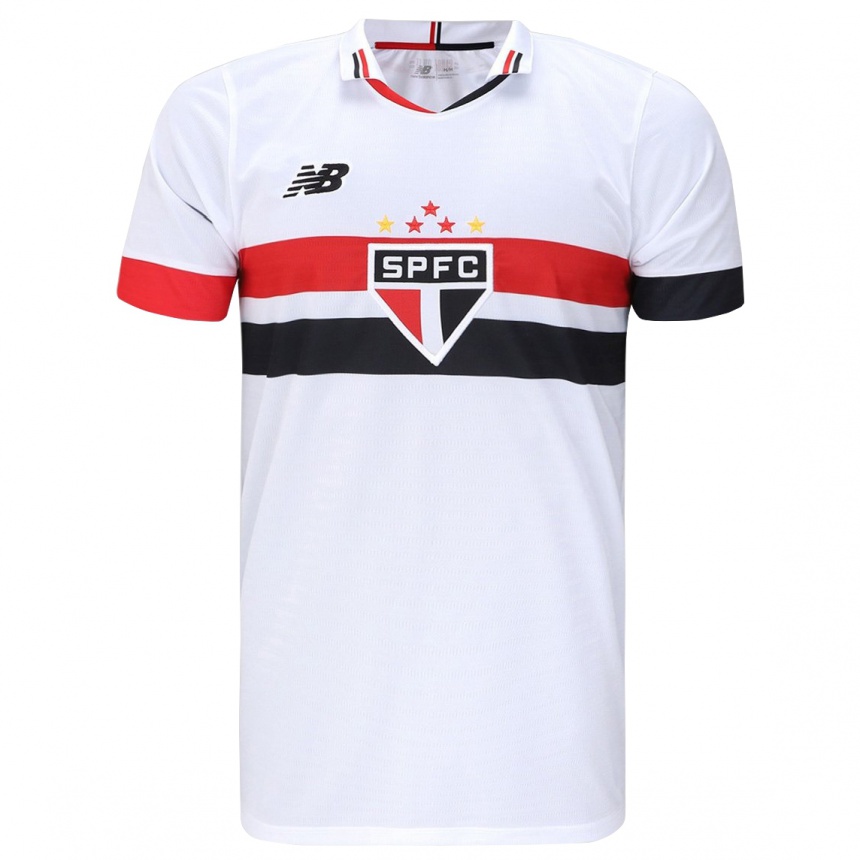 Vyrai Alexandre Pato #12 Balta Raudona Juoda Namų Marškinėliai 2024/25 T-Shirt