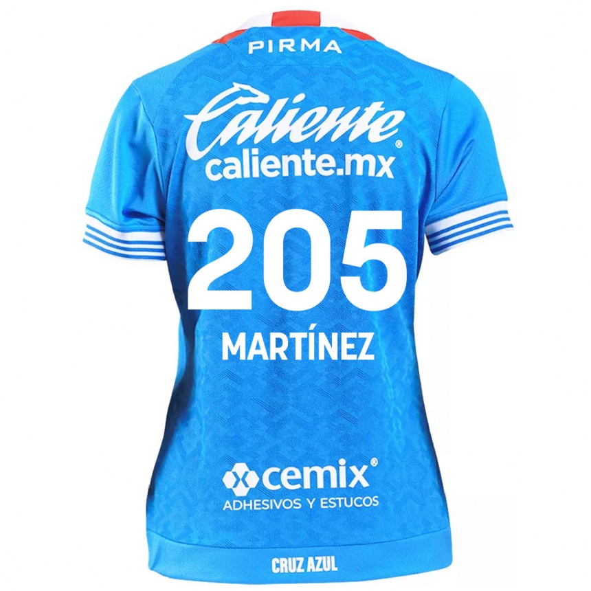 Vyrai César Martínez #205 Dangaus Mėlynumo Namų Marškinėliai 2024/25 T-Shirt