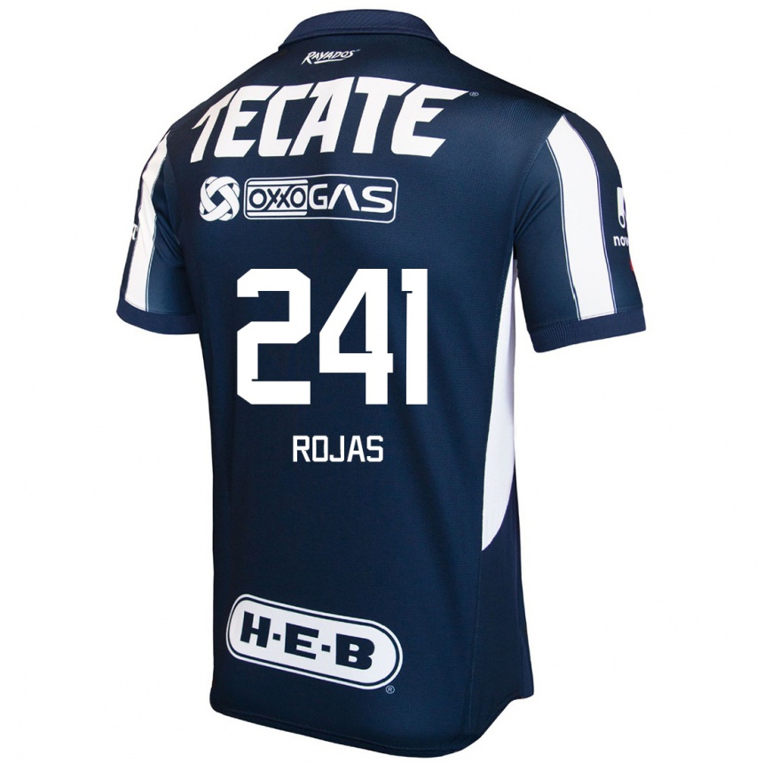 Vyrai Luis Rojas #241 Mėlyna Raudona Balta Namų Marškinėliai 2024/25 T-Shirt