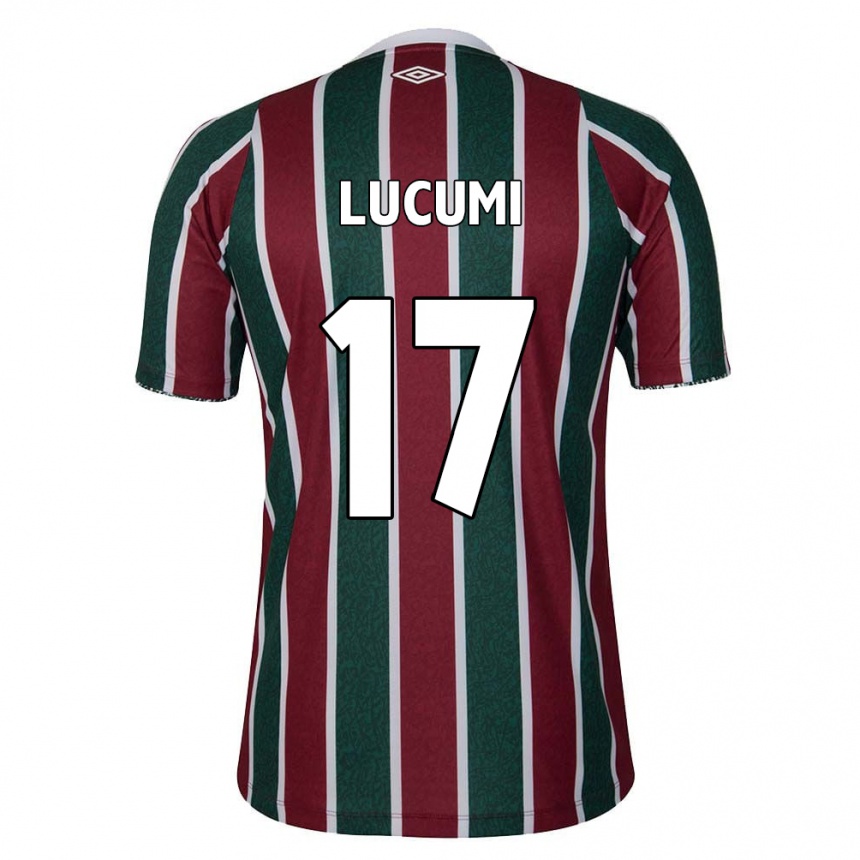 Vyrai Jan Lucumi #17 Žalia Kaštoninė Balta Namų Marškinėliai 2024/25 T-Shirt