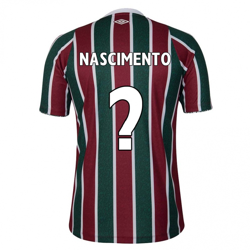 Vyrai Hiago Nascimento #0 Žalia Kaštoninė Balta Namų Marškinėliai 2024/25 T-Shirt