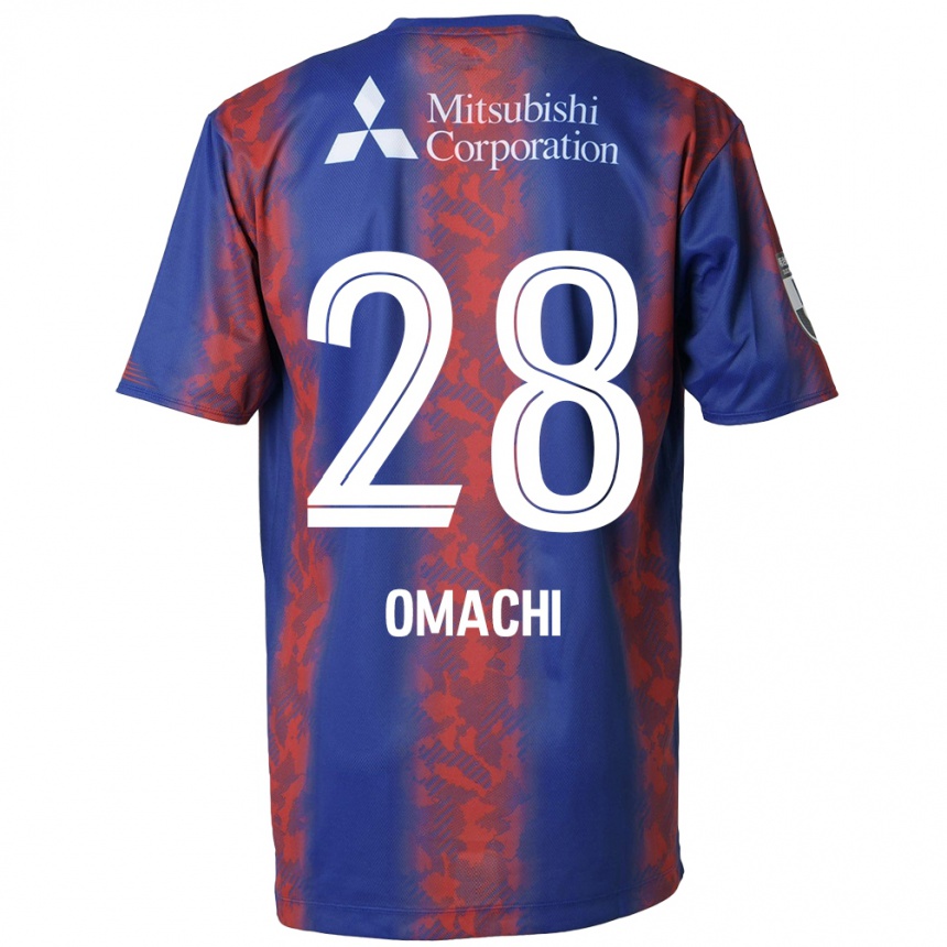 Vyrai Shugo Omachi #28 Mėlyna Raudona Namų Marškinėliai 2024/25 T-Shirt