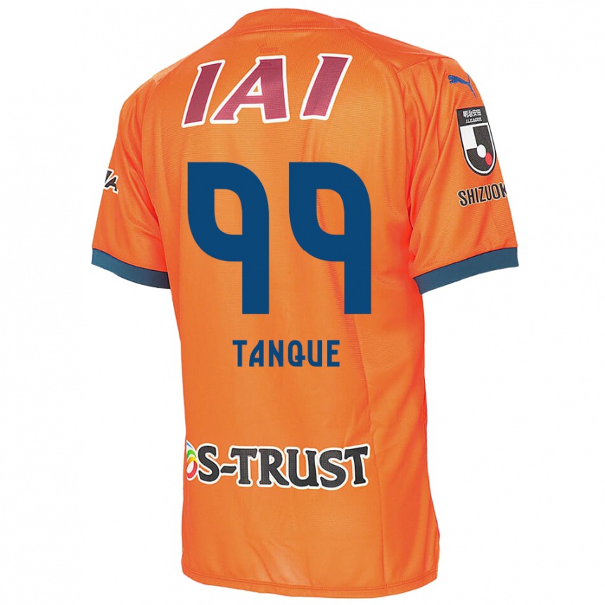 Vyrai Douglas Tanque #99 Oranžinė Mėlyna Namų Marškinėliai 2024/25 T-Shirt