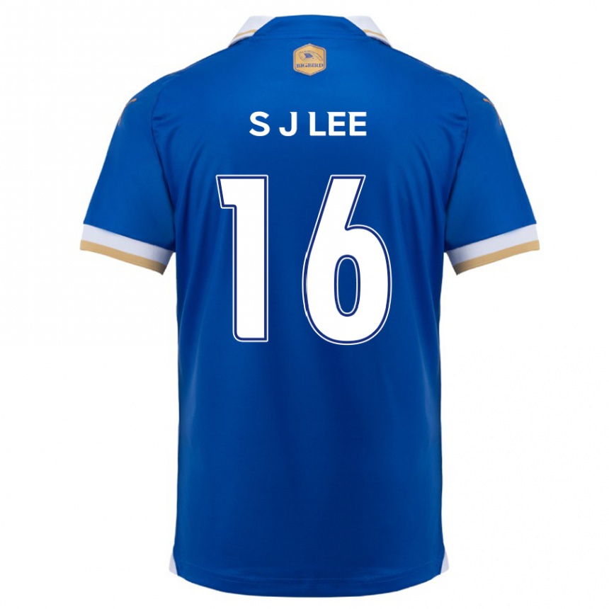 Vyrai Jong-Sung Lee #16 Mėlyna Balta Namų Marškinėliai 2024/25 T-Shirt