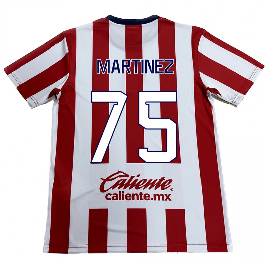 Vyrai Isaac Martínez #75 Raudona Balta Namų Marškinėliai 2024/25 T-Shirt