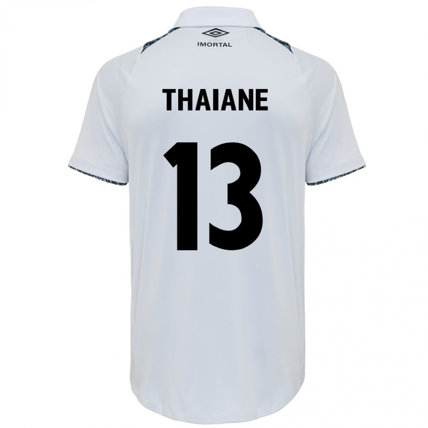 Vyrai Thaiane #13 Balta Mėlyna Išvykos Marškinėliai 2024/25 T-Shirt