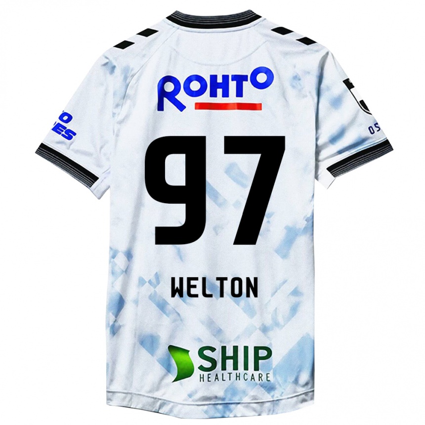 Vyrai Welton #97 Balta Juoda Išvykos Marškinėliai 2024/25 T-Shirt