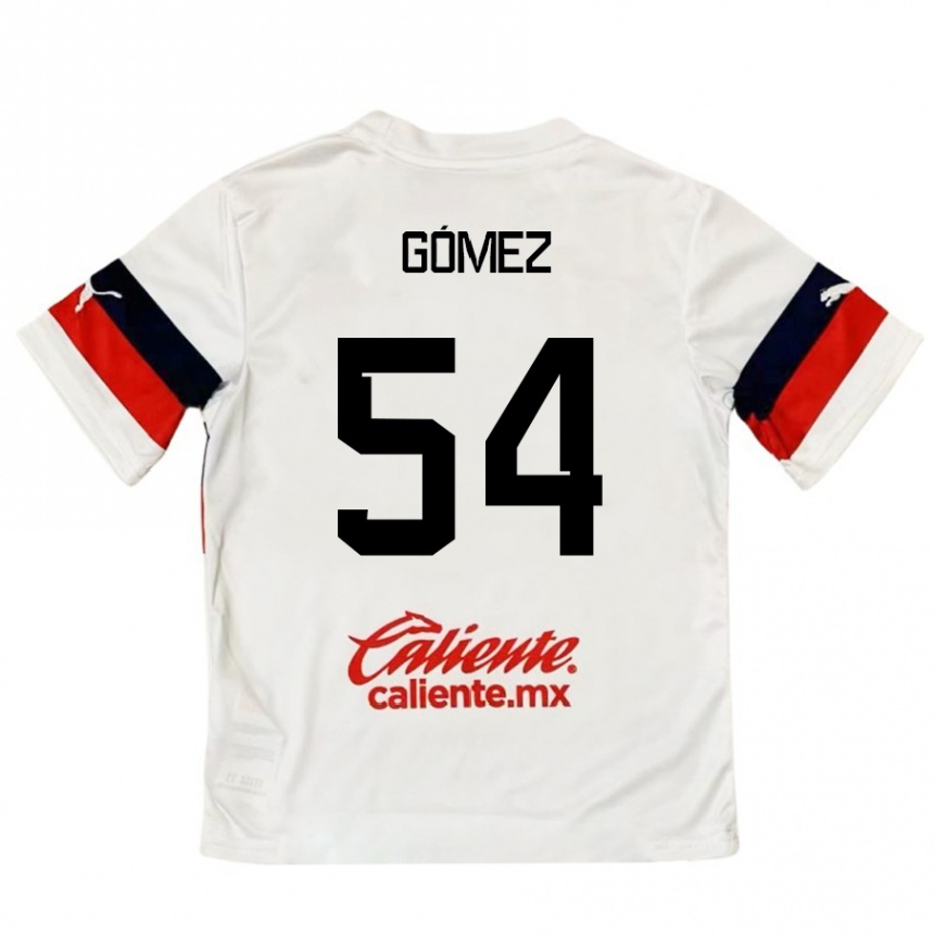 Vyrai Miguel Gómez #54 Balta Raudona Išvykos Marškinėliai 2024/25 T-Shirt