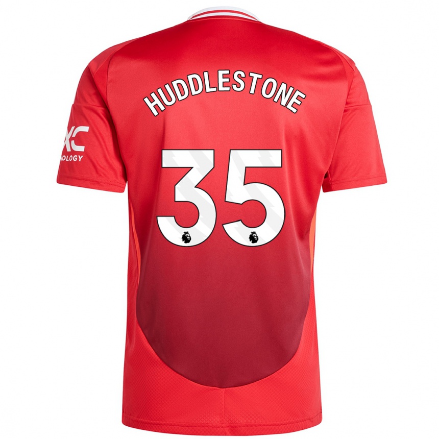 Vaikiškas Tom Huddlestone #35 Ryškiai Raudona Namų Marškinėliai 2024/25 T-Shirt