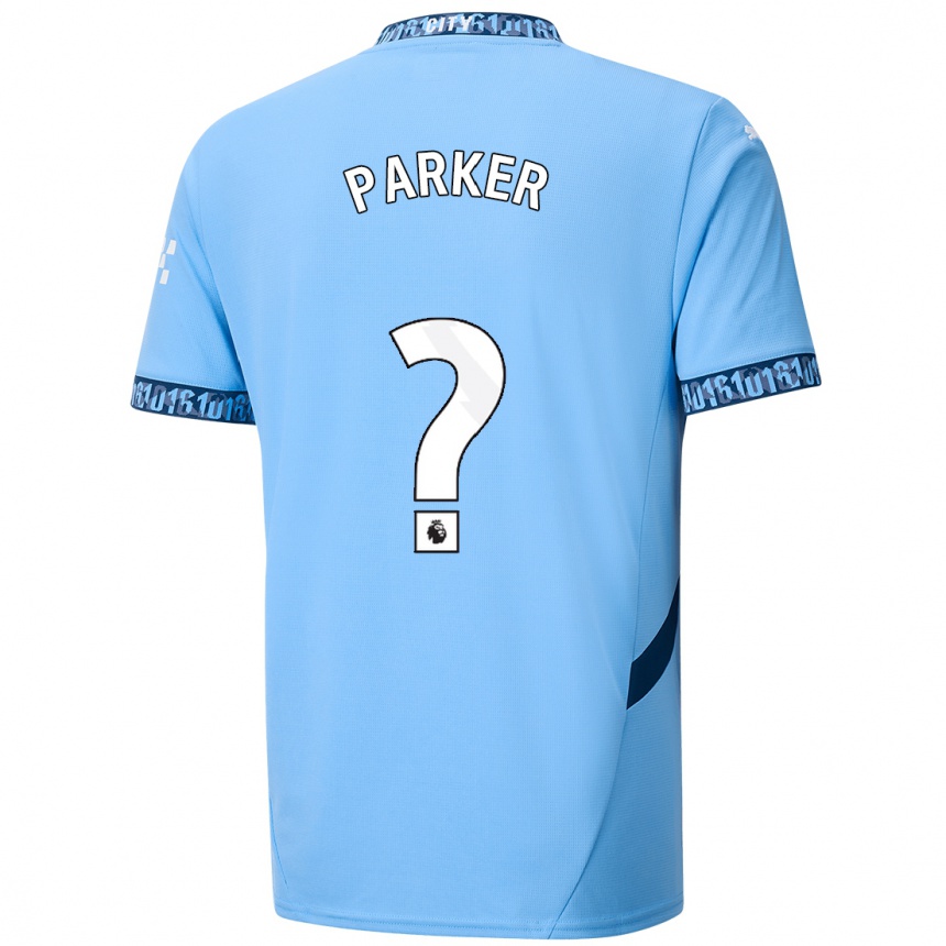 Vaikiškas Harrison Parker #0 Tamsiai Mėlyna Namų Marškinėliai 2024/25 T-Shirt