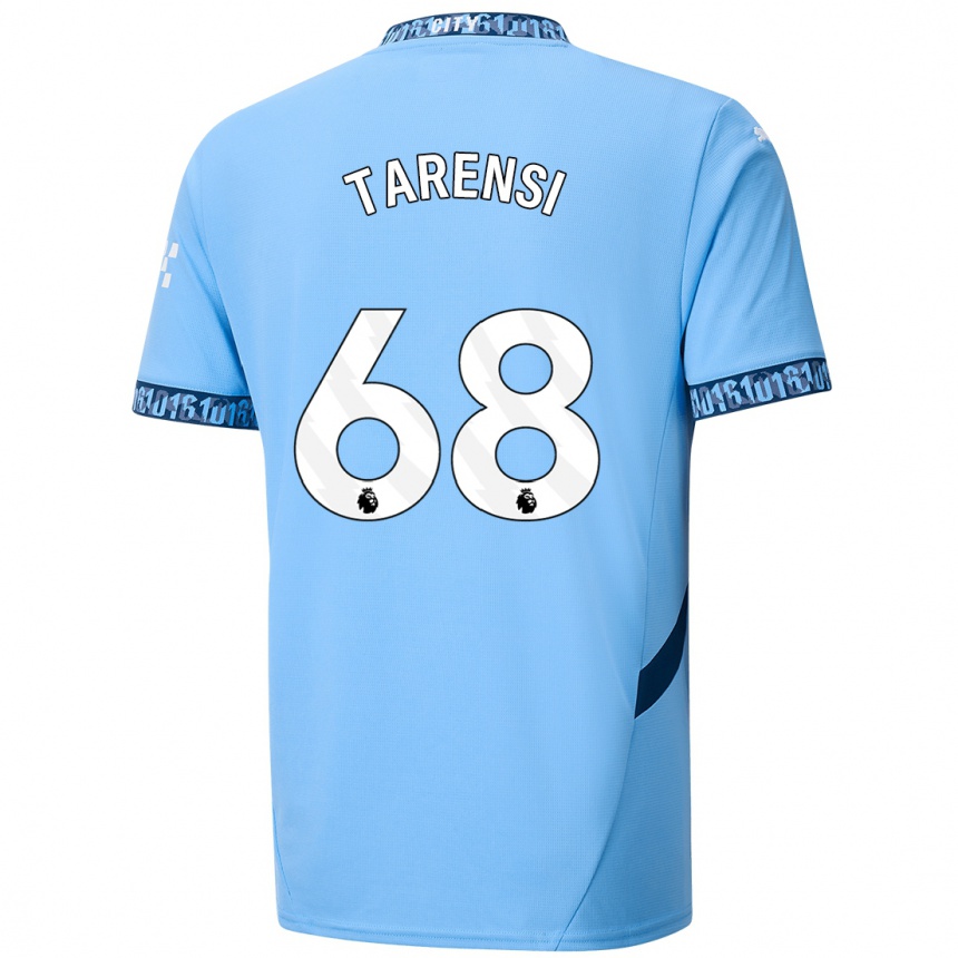 Vaikiškas Oscar Tarensi #68 Tamsiai Mėlyna Namų Marškinėliai 2024/25 T-Shirt