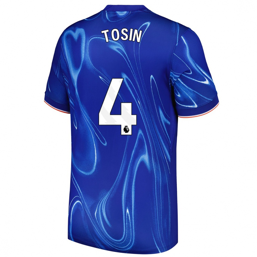 Vaikiškas Tosin Adarabioyo #4 Mėlyna Balta Namų Marškinėliai 2024/25 T-Shirt