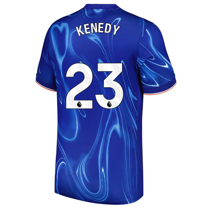 Vaikiškas Robert Kenedy #23 Mėlyna Balta Namų Marškinėliai 2024/25 T-Shirt