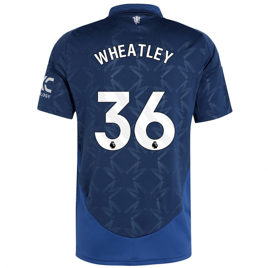 Vaikiškas Ethan Wheatley #36 Indigo Išvykos Marškinėliai 2024/25 T-Shirt