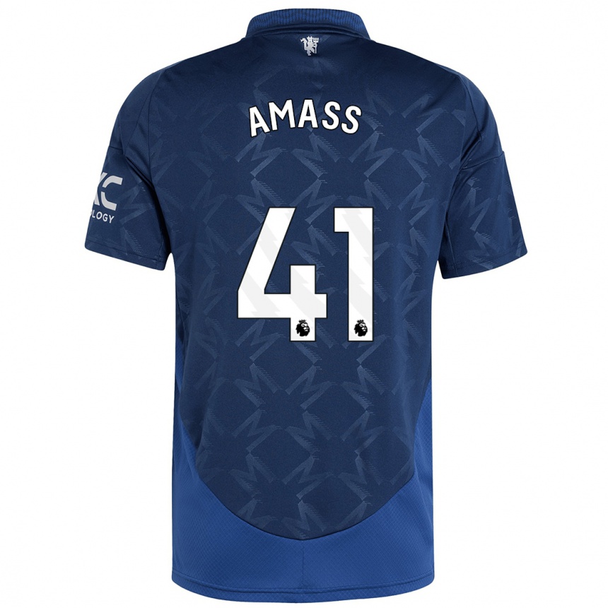 Vaikiškas Harry Amass #41 Indigo Išvykos Marškinėliai 2024/25 T-Shirt