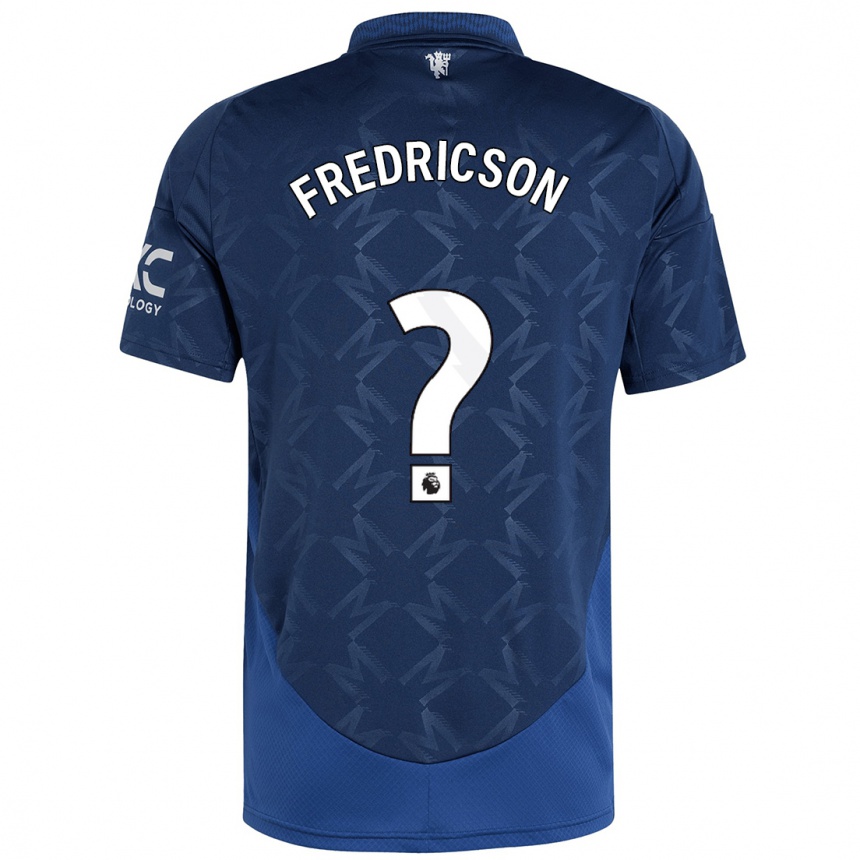 Vaikiškas Tyler Fredricson #0 Indigo Išvykos Marškinėliai 2024/25 T-Shirt