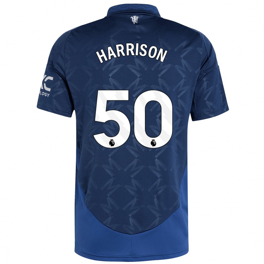 Vaikiškas Elyh Harrison #50 Indigo Išvykos Marškinėliai 2024/25 T-Shirt