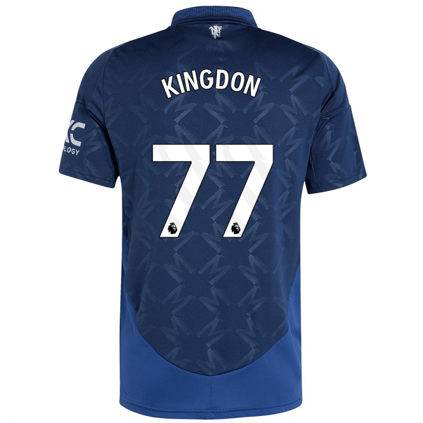 Vaikiškas Jack Kingdon #77 Indigo Išvykos Marškinėliai 2024/25 T-Shirt