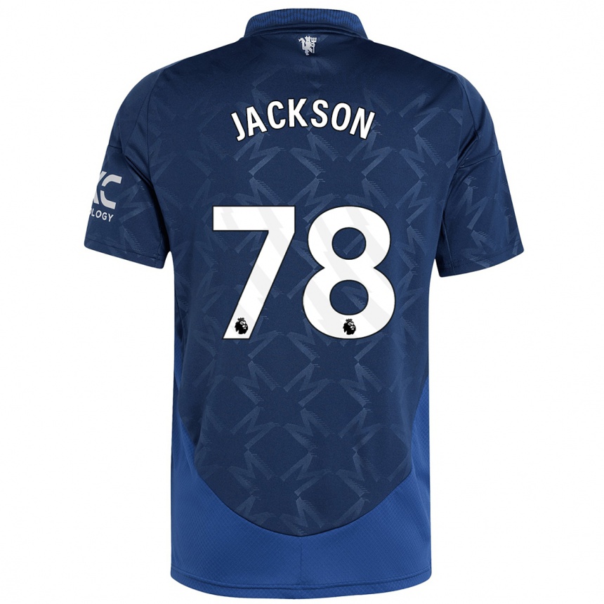 Vaikiškas Louis Jackson #78 Indigo Išvykos Marškinėliai 2024/25 T-Shirt