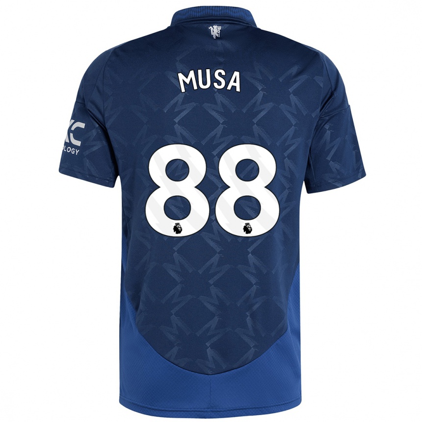 Vaikiškas Victor Musa #88 Indigo Išvykos Marškinėliai 2024/25 T-Shirt