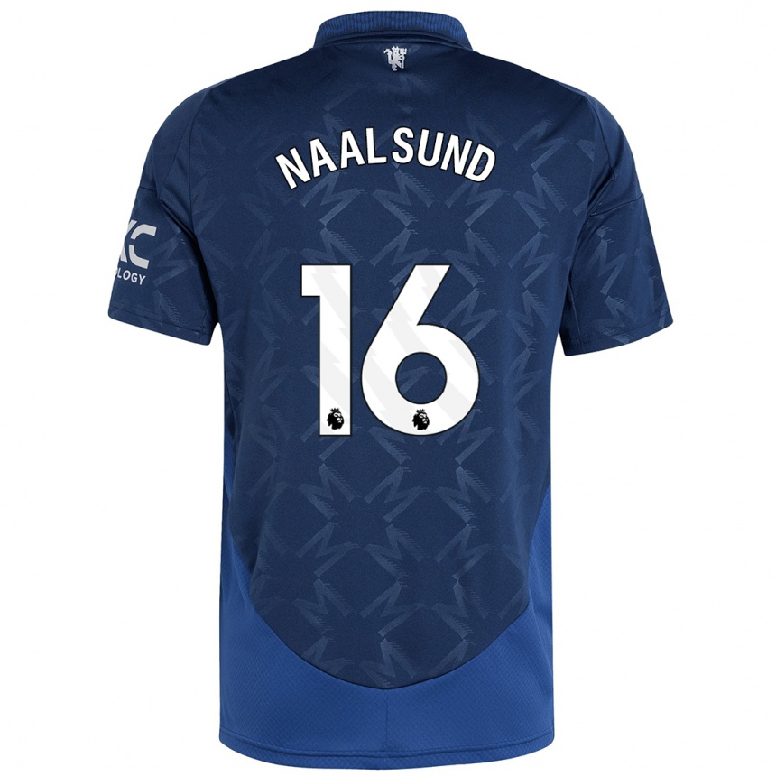 Vaikiškas Lisa Naalsund #16 Indigo Išvykos Marškinėliai 2024/25 T-Shirt