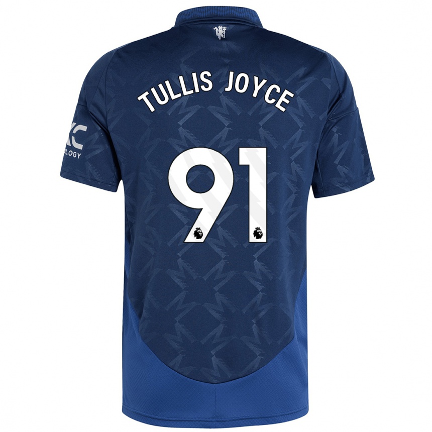 Vaikiškas Phallon Tullis-Joyce #91 Indigo Išvykos Marškinėliai 2024/25 T-Shirt