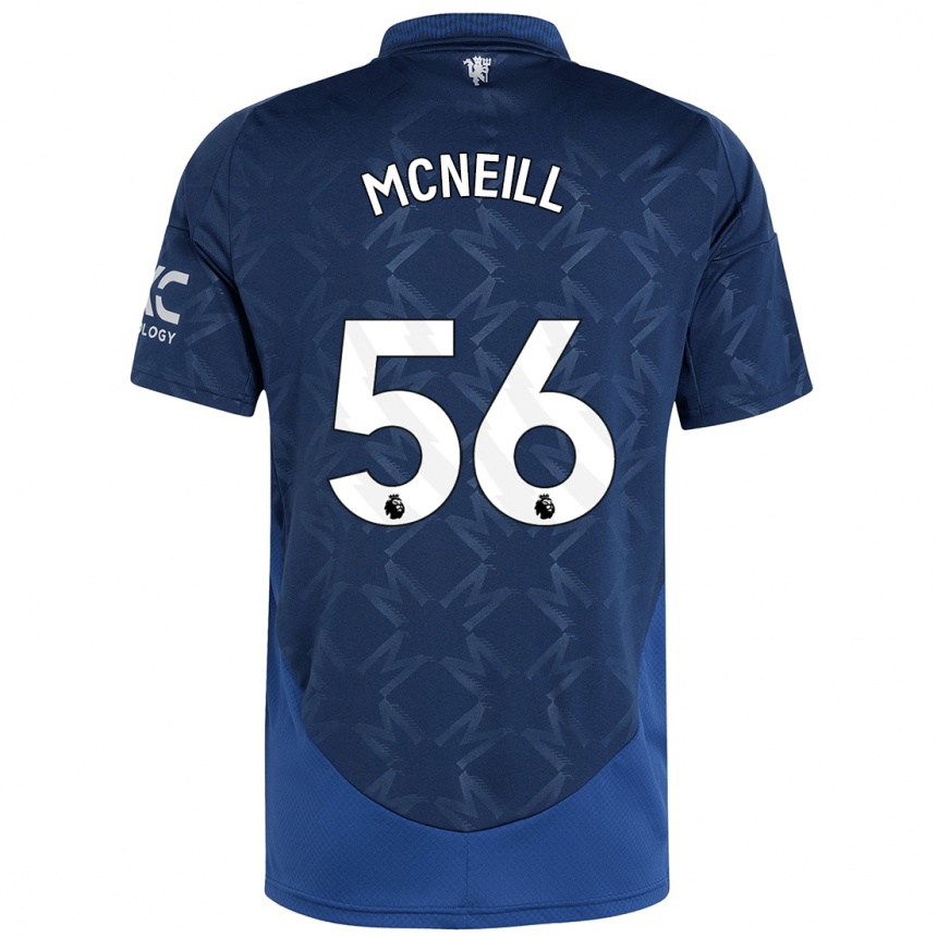 Vaikiškas Charlie Mcneill #56 Indigo Išvykos Marškinėliai 2024/25 T-Shirt