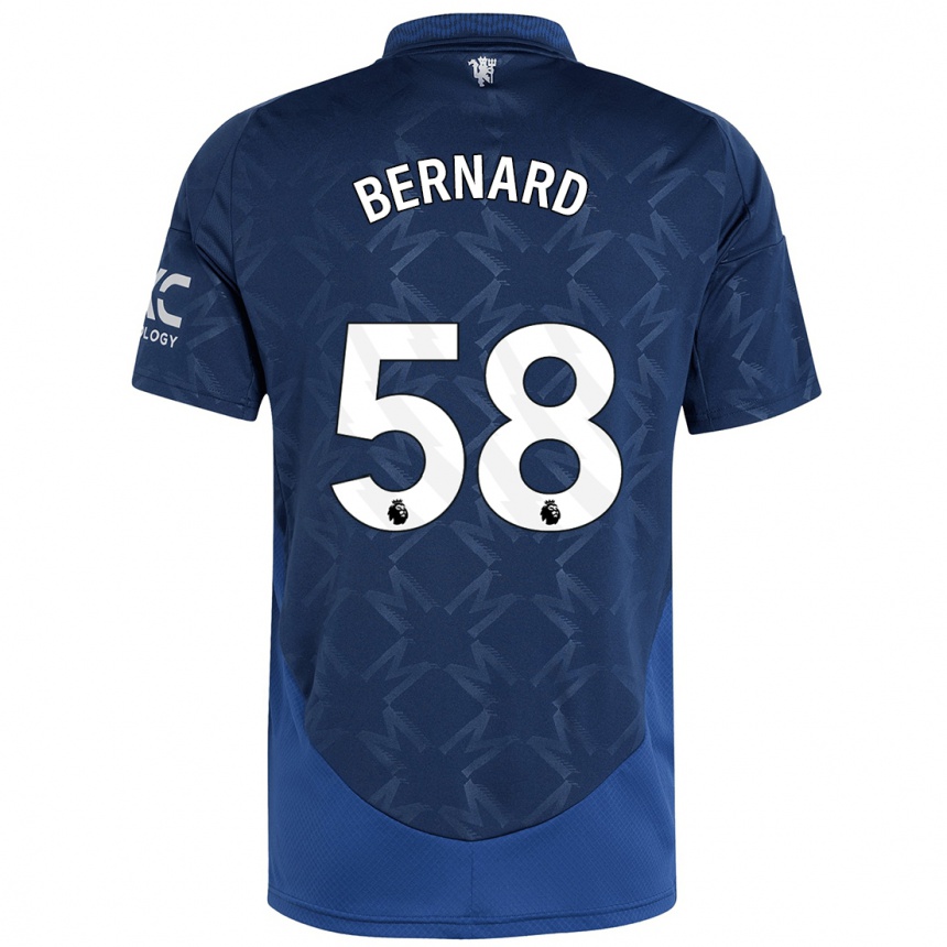 Vaikiškas Bernard #58 Indigo Išvykos Marškinėliai 2024/25 T-Shirt