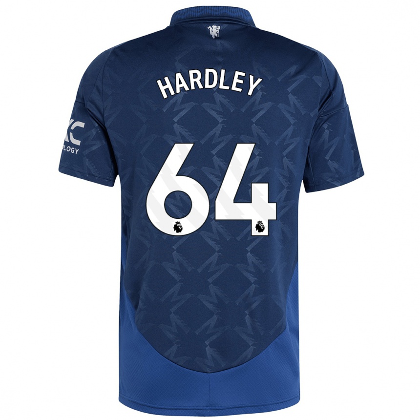 Vaikiškas Bjorn Hardley #64 Indigo Išvykos Marškinėliai 2024/25 T-Shirt