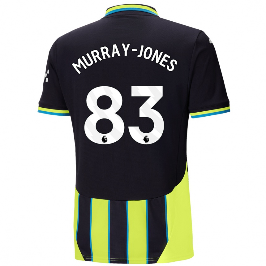 Vaikiškas George Murray-Jones #83 Mėlyna Geltona Išvykos Marškinėliai 2024/25 T-Shirt