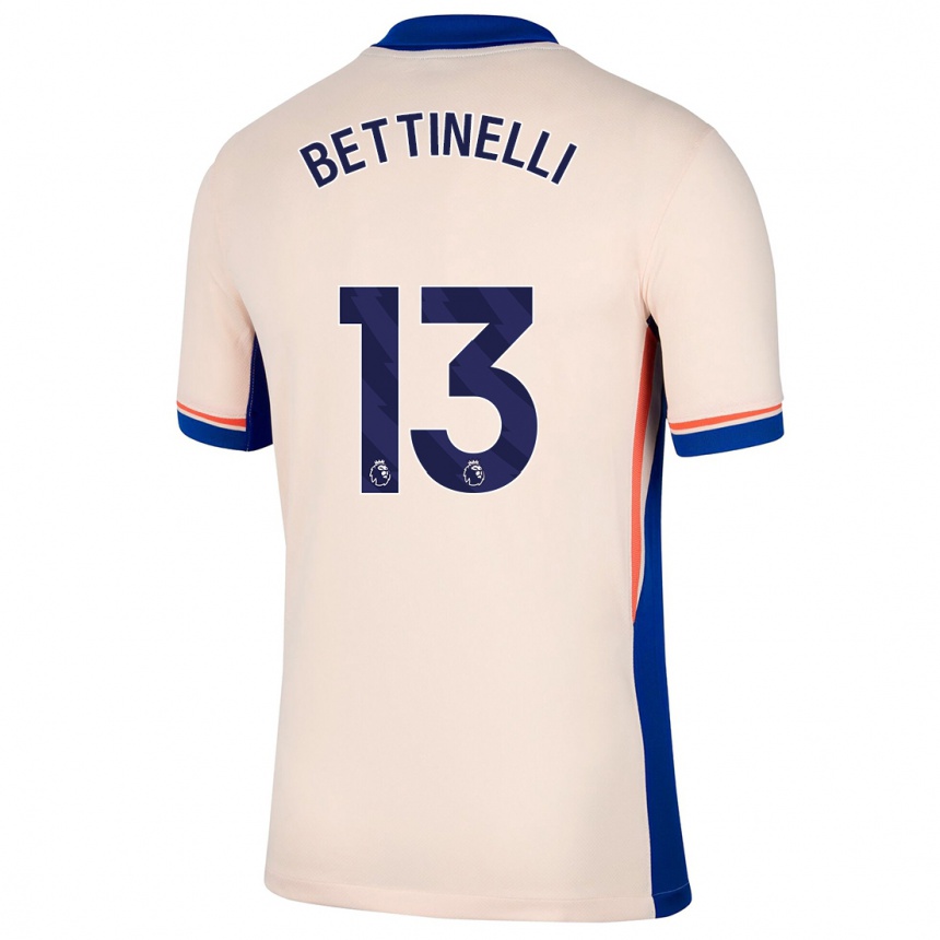 Vaikiškas Marcus Bettinelli #13 Šviesiai Smėlio Spalvos Išvykos Marškinėliai 2024/25 T-Shirt