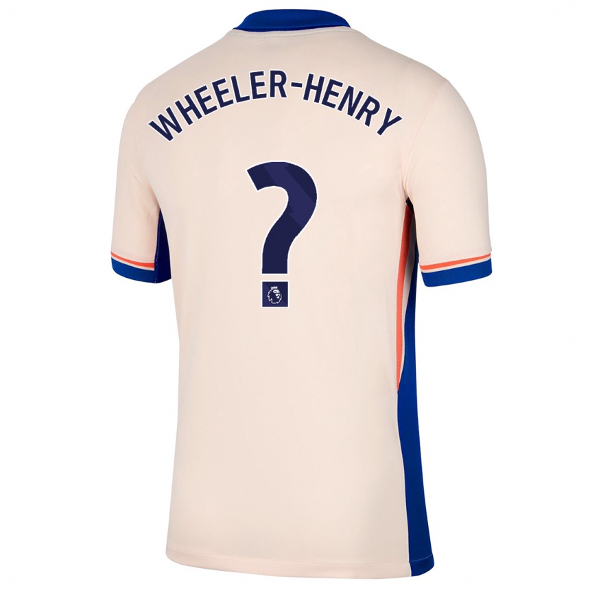 Vaikiškas Joseph Wheeler-Henry #0 Šviesiai Smėlio Spalvos Išvykos Marškinėliai 2024/25 T-Shirt