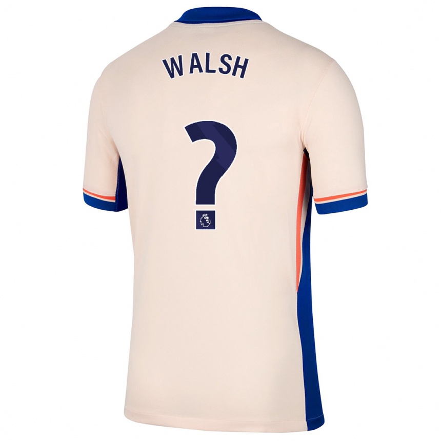 Vaikiškas Reggie Walsh #0 Šviesiai Smėlio Spalvos Išvykos Marškinėliai 2024/25 T-Shirt