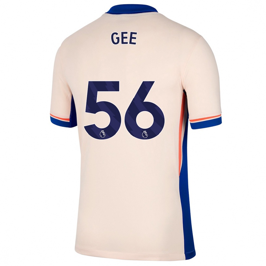 Vaikiškas Billy Gee #56 Šviesiai Smėlio Spalvos Išvykos Marškinėliai 2024/25 T-Shirt