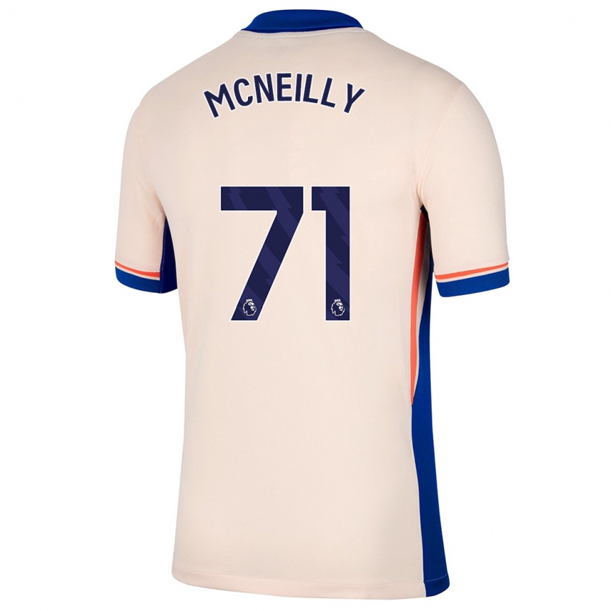 Vaikiškas Donnell Mcneilly #71 Šviesiai Smėlio Spalvos Išvykos Marškinėliai 2024/25 T-Shirt