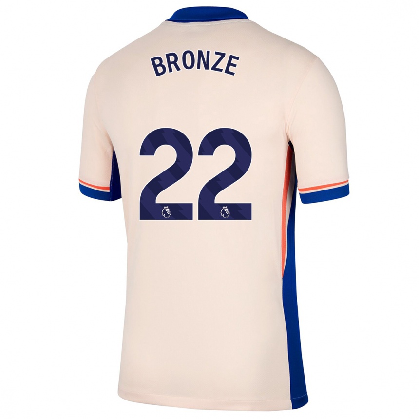 Vaikiškas Lucy Bronze #22 Šviesiai Smėlio Spalvos Išvykos Marškinėliai 2024/25 T-Shirt