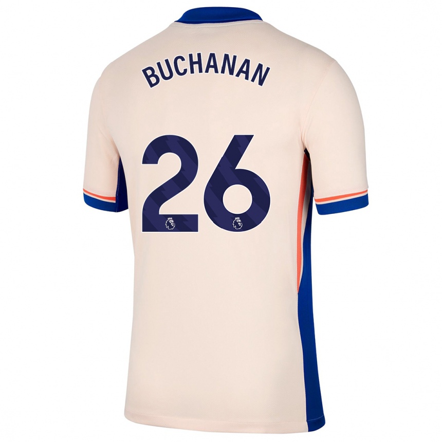 Vaikiškas Kadeisha Buchanan #26 Šviesiai Smėlio Spalvos Išvykos Marškinėliai 2024/25 T-Shirt