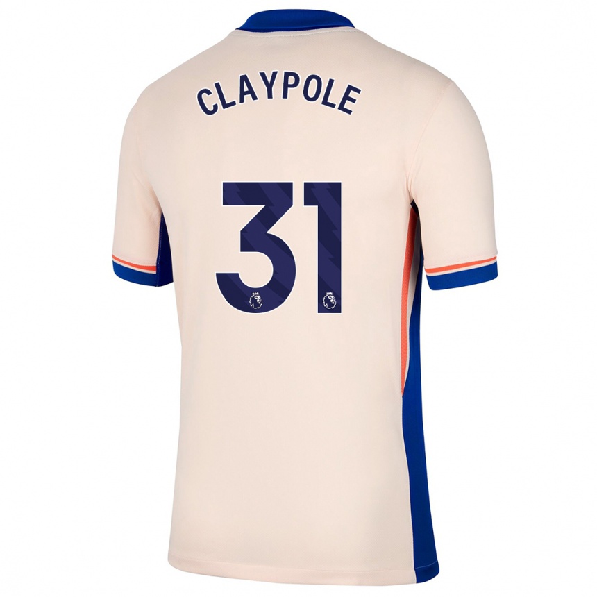 Vaikiškas Aimee Claypole #31 Šviesiai Smėlio Spalvos Išvykos Marškinėliai 2024/25 T-Shirt