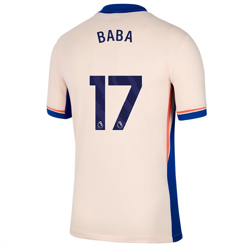 Vaikiškas Abdul-Rahman Baba #17 Šviesiai Smėlio Spalvos Išvykos Marškinėliai 2024/25 T-Shirt