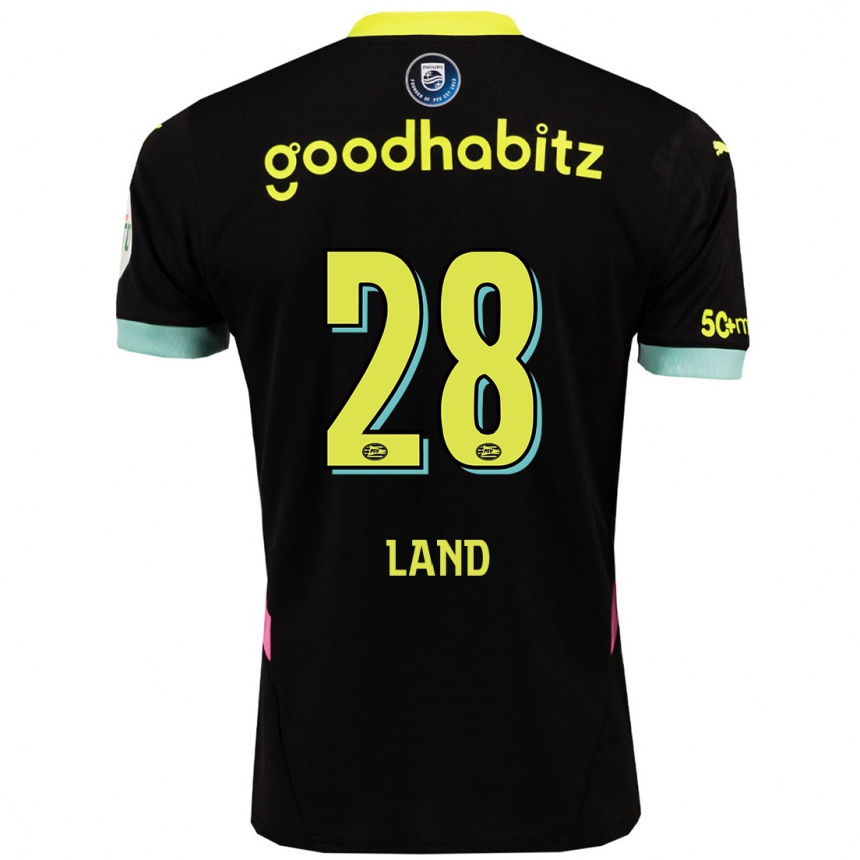 Vaikiškas Tygo Land #28 Juoda Geltona Išvykos Marškinėliai 2024/25 T-Shirt